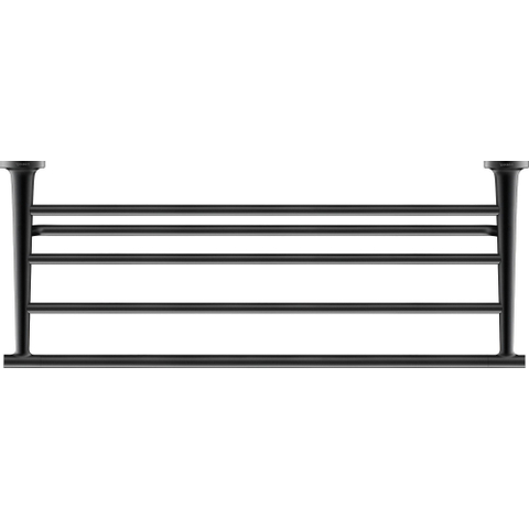 Duravit Starck T Handdoekhouder - 4 rijen - 61cm - mat zwart SW297093