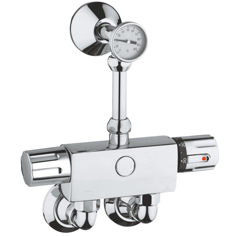 Grohe Afsluitbare S-koppeling - 1/2x3/4 inch - voor afsluiting bij service 0431110