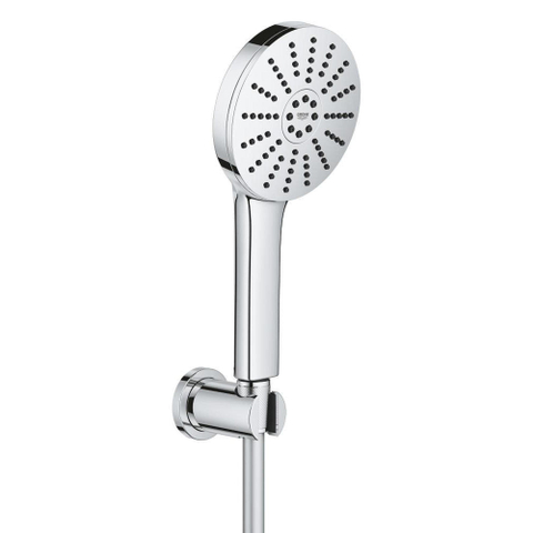 GROHE Vitalio Joy 120 badset - 175cm - 3 straalsoorten - 7 l/min - chroom SW1522127