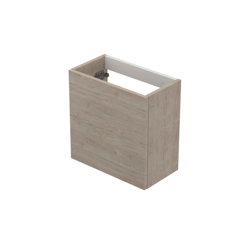 INK Contra/Enter Meuble lave-mains - 40x22x40cm - sans poignée - 1 porte - ouvrant à gauche et à droite - MFC Chêne ivoire SW795417