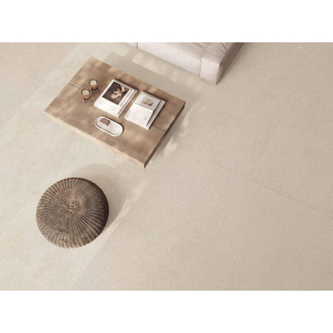 Modano Palma Vera vloer- en wandtegel - 90x90cm - 9mm - gerectificeerd - R10 - betonlook - mat sand (beige) SW1601935