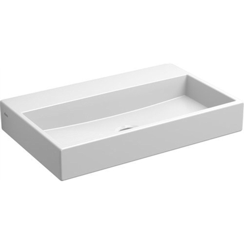 Clou Mini Wash Me fontein 38x24cm zonder kraangat Keramiek Wit SW9285