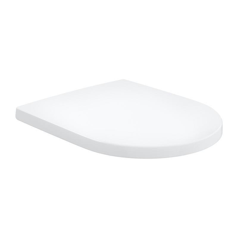Villeroy & Boch Subway 3.0 Pack WC - sans bride - à fond creux - réservoir encastrable - Twistflush - plaque de commande noir mat - abattant - Blanc Alpin SW956287