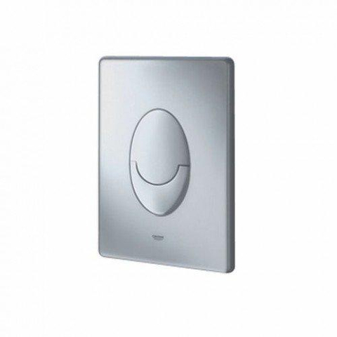 Villeroy & Boch Subway 2.0 toiletset - met inbouwreservoir - softclose en quick release closetzitting en bedieningsplaat - mat chroom (wit) SW10175