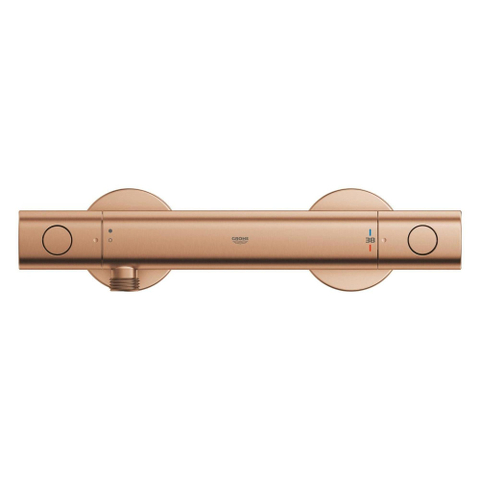 GROHE Grohtherm 800 Cosmopolitan douchethermostaat - 15cm - geborsteld warm sunset (koper) SW1477551
