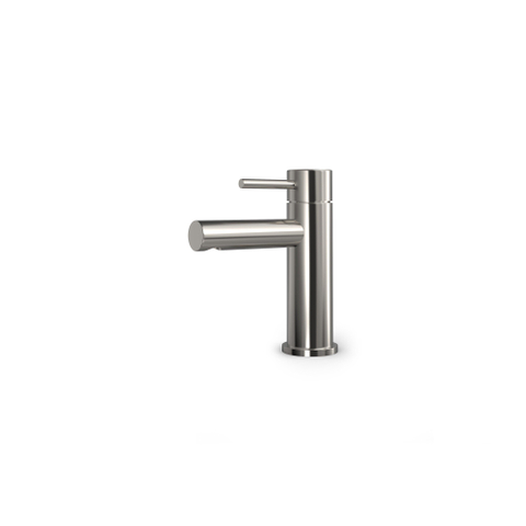 Hotbath Buddy Wastafelmengkraan - laag model - geborsteld nikkel (RVS) SW1246237
