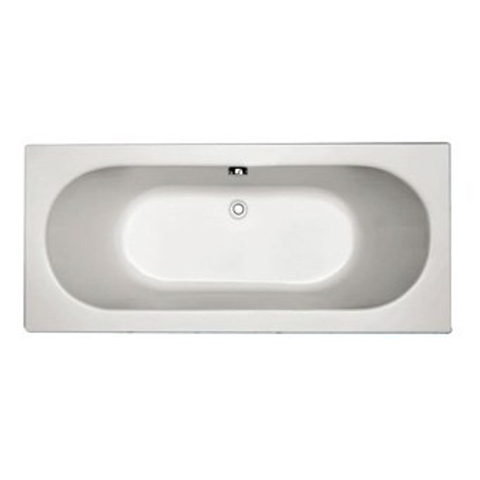 Plieger Liberty baignoire acrylique rectangulaire avec pieds 180x80x49cm blanc 0948063