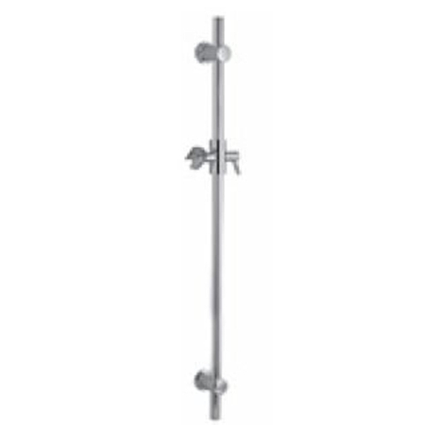 Hotbath Mate Glijstang - 75cm rond - geborsteld nikkel (RVS) SW12529