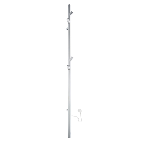 Smedbo Dry Handdoekradiator - 10.7x170x11.5cm - ophangen - RVS Gepolijst Edelstaal OUTLETSTORE STORE30001