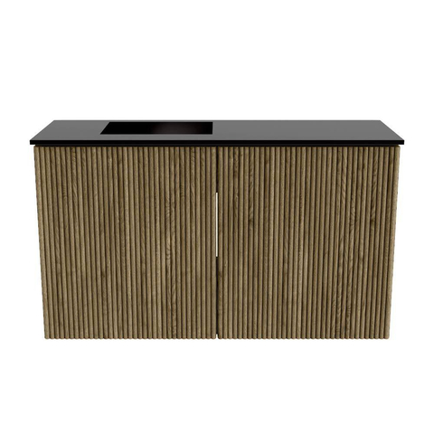 Mondiaz JOYA 70cm meuble de toilette - couleur Dusk - Vasque FAYE position Gauche Sans trou de robinet couleur Urban SW1421631