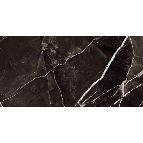 Ceralto Marfilo Vein Vloertegel - 60X120 - 10mm - glans - zwart SW1579111