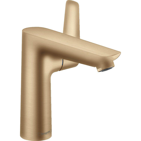 Hansgrohe Talis e 1 greeps wastafelkraan - 150 PopUp - trekwaste - geborsteld brons SW528926