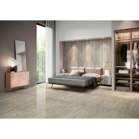 ÉCHANTILLON Ceralto Tavola Marble Carrelage sol et mur 60x120cm 10mm rectifié R10 grès cérame Bianco SW914550