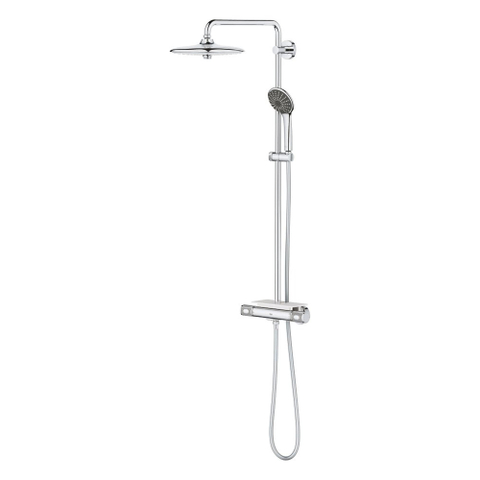 Grohe Vitalio Joy Douchesysteem - met thermostaatkraan - matte black (mat zwart) SW1440546