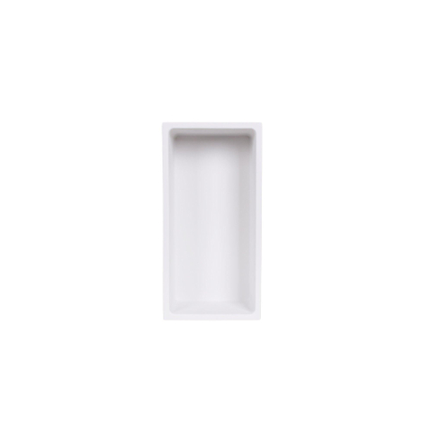 FugaFlow Eccelente Acces Nis Opbouw - 30x90x10cm - solid surface - wit mat SW1587849