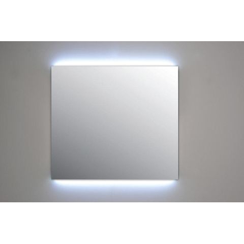 INK Unit Ensemble meuble de salle de bains sans poignées incluant miroir 80cm blanc mat SW17702