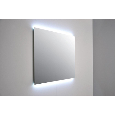INK Unit Ensemble meuble de salle de bains sans poignées incluant miroir 80cm blanc mat SW17702