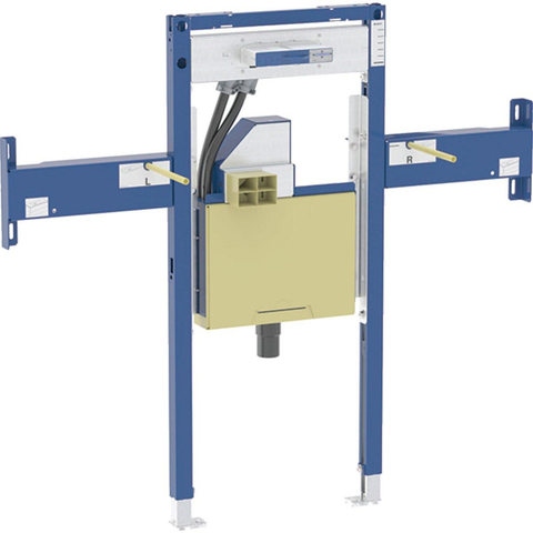Geberit Duofix element ten behoeve van wastafel + wandkraan one - met sifon - breedte 120cm - blauw SW1237237