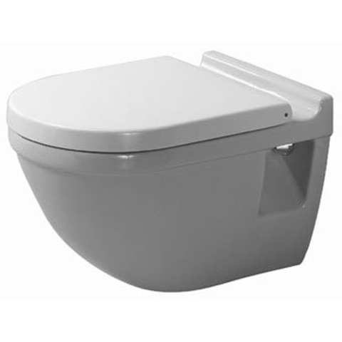 Duravit Philippe Starck 3 Pack WC à fond plat avec réservoir encastrable et plaque de commande Sigma20 Blanc SW32436