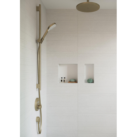 Hansgrohe Fixfit Muuraansluitbocht - zonder terugslagklep - geborsteld brons SW486454