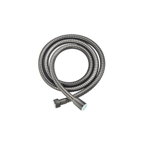 Fortifura Calvi doucheslang Metaal - 150cm - PVD - geborsteld gunmetal (antraciet) SW767376