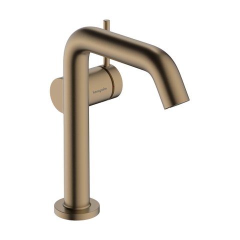 Hansgrohe Tecturis S wastafelkraan - model 150 - coolstart - met klikwaste - geborsteld brons SW1126808