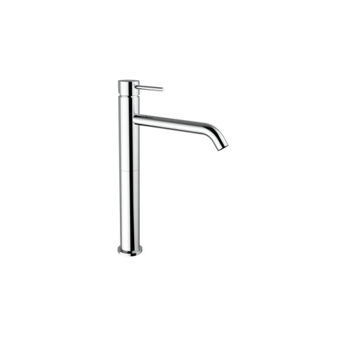 Plieger Napoli wastafelkraan - opbouw - hoog - coldstart - eengreeps - zonder waste - chroom SW238011