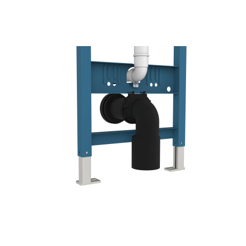 QeramiQ Flush inbouwreservoir met frame - frontbediening - dual flush OUTLETSTORE STORE44575