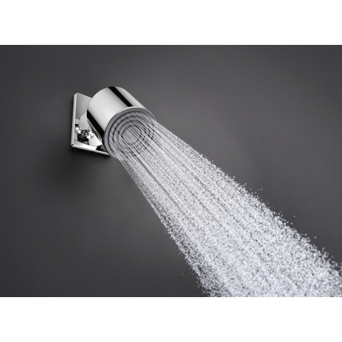 Hansgrohe Pulsify s - hoofddouche 10.5cm - 1jet green - zonder arm - ecosmart - hoogglans chroom SW651015