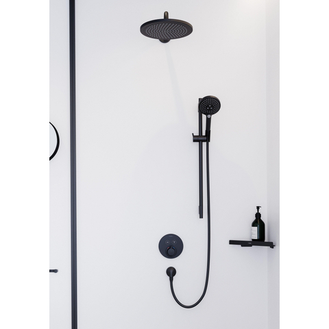 Hansgrohe AddStoris Q zeepkorf hoek - mat zwart SW651147