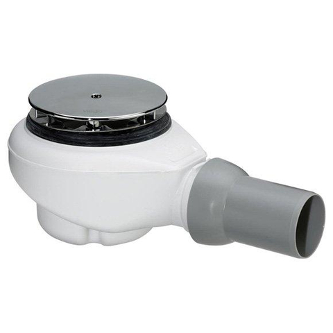 Viega Tempoplex plus bouchon de vidage pour receveur de douche 90mm chrome GA22876
