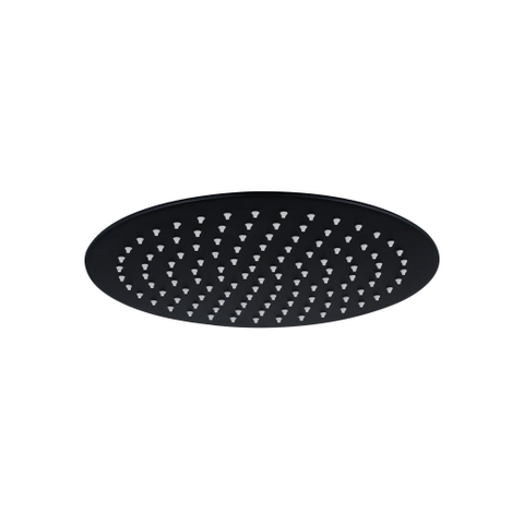 Fortifura Calvi Hoofddouche - 25cm - rond - 7mm - mat zwart SW720553