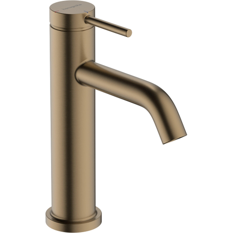 Hansgrohe Tecturis s Eengreeps wastafelmengkraan - 110 - coolstart - zonder afvoer - geborsteld brons SW1126721