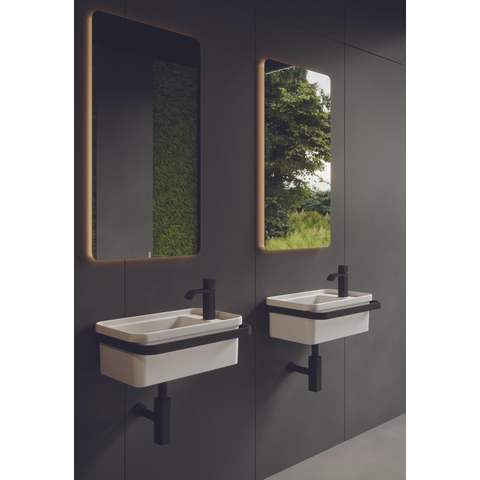 QeramiQ Élan handdoekbeugel - mat zwart OUTLETSTORE STORE43786