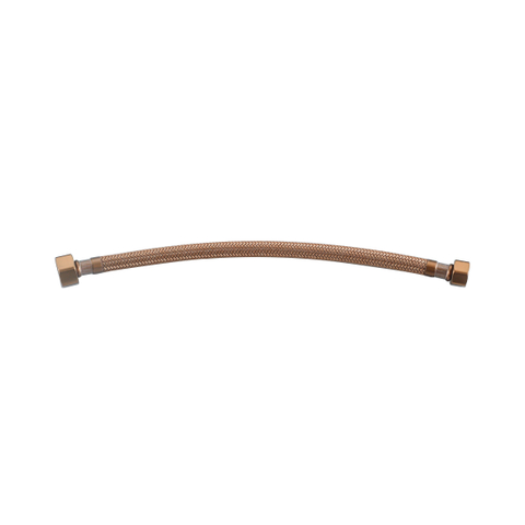 Fortifura Calvi Flexibele Slang - 30cm - 1/2"x3/8" - geborsteld koper SW1171425