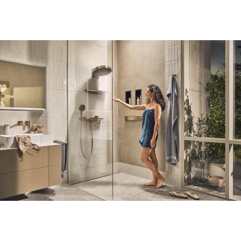 Hansgrohe RainFinity Handdouche 13cm - 9L - ecosmart - geborsteld brons SW451606