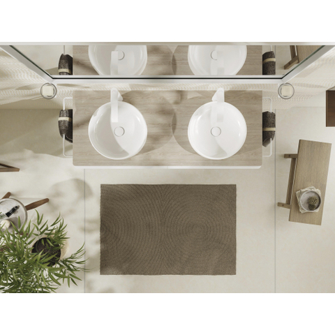Hansgrohe VIVENIS ééngreeps wastafelmengkraan 252 zonder afvoer mat wit SW642513