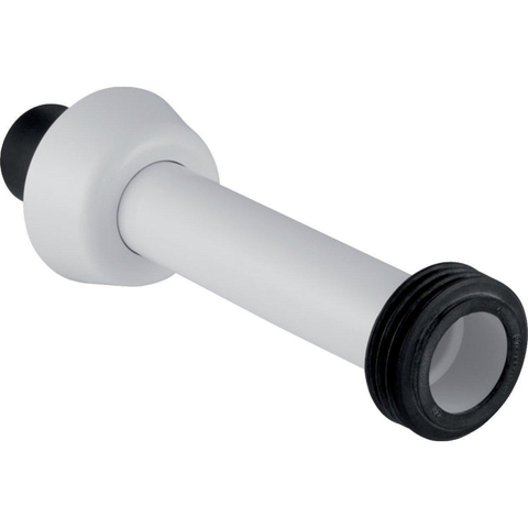 Geberit garniture de raccordement - 44mm - 25cm - pour coude encastré et WC à poser - blanc 0710466
