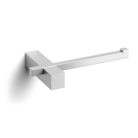 Zack Carvo Porte-rouleau de papier toilette - sans abattant - acier inoxydable brossé SW277549