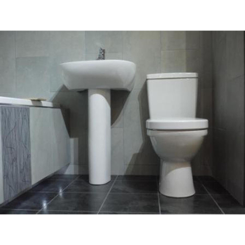 Villeroy & Boch O.novo combipack - met zitting PK CeramicPlus - White Alpine (glans wit) 0124169