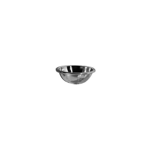 Plieger Rimini inbouwwastafel 33,4cm RVS gepolijst met afvoerplug 4339508