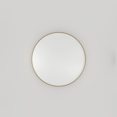 Haceka Deco miroir – rond Ø 60 cm – Or brossé SW1102382