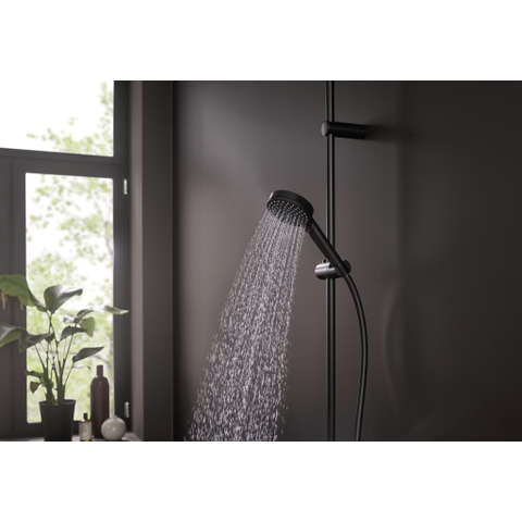 Hansgrohe Vernis Blend handdouche - 10cm - rond - 2 standen - EcoSmart - mat zwart SW642518