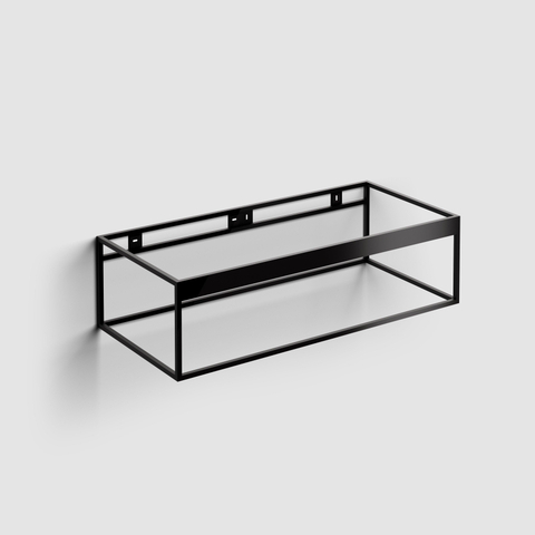 Clou Frame colonne profilée 110x50,3cm Noir mat SW411471