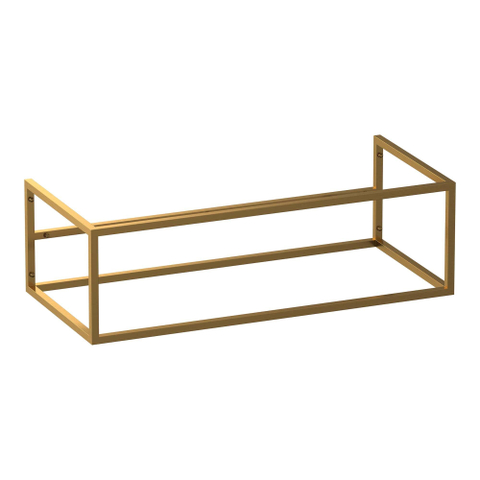 BRAUER Believe cadre - 99x30x45.5cm - sans plaque de fond or brossé SW722092