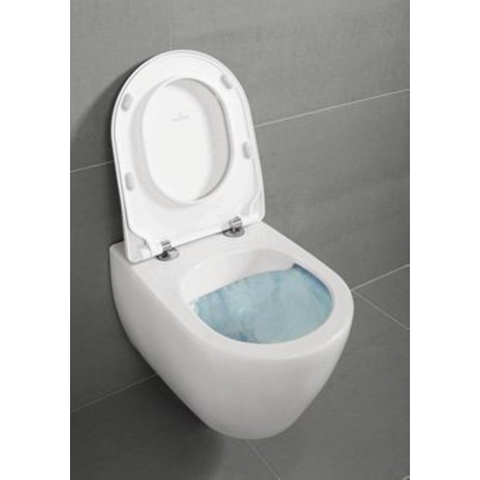 Villeroy & Boch Subway 2.0 wandcloset - 56cm directflush - diepspoel CeramicPlus - glans pergamon 0124866