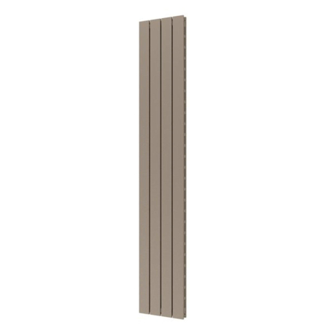 Plieger Cavallino Retto radiateur de décoration vertical double raccordement central 1800x298mm 817W sable 7253024