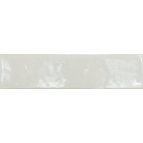 Quintessenza Cromia 26 Wandtegel 7x27cm 10mm witte scherf Verde1 Lucido SW363492