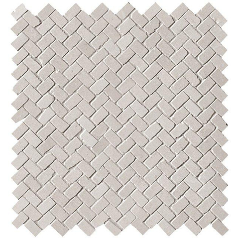 Terravito Ellino Mozaïektegel - 30x30cm - visgraat - 9mm - Light mat SW1120158