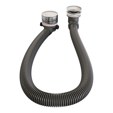 Brauer Brushed Edition Mitigeur douche thermostatique encastrable avec remplissage baignoire par trop-plein douchette stick et partie encastrable ColdStart Nickel brossé PVD SW374436